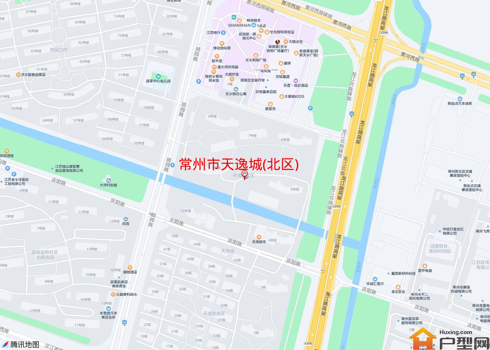 天逸城(北区)小区 - 户型网