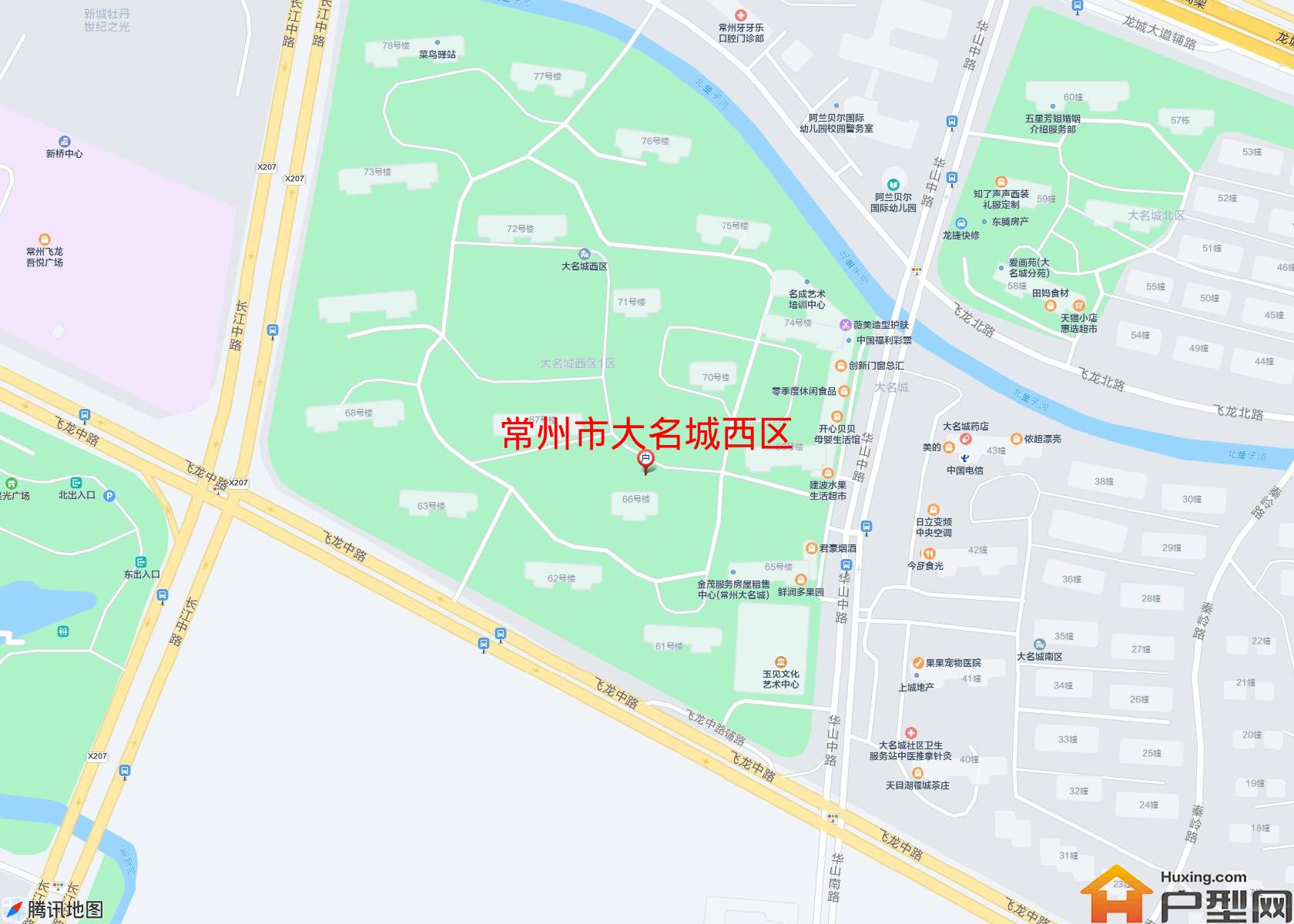 大名城西区小区 - 户型网