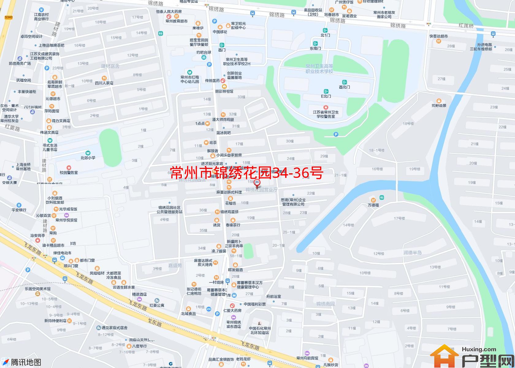 锦绣花园34-36号小区 - 户型网