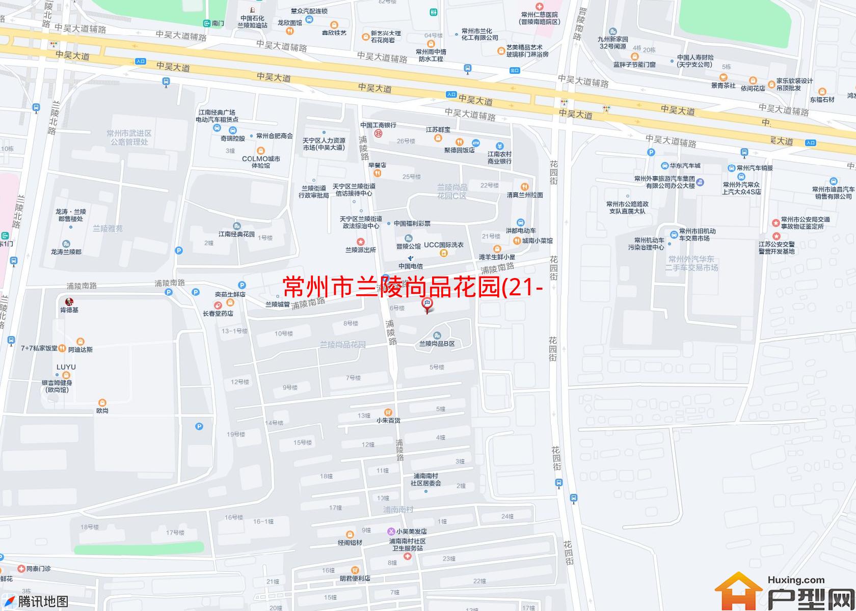 兰陵尚品花园(21--25幢)小区 - 户型网