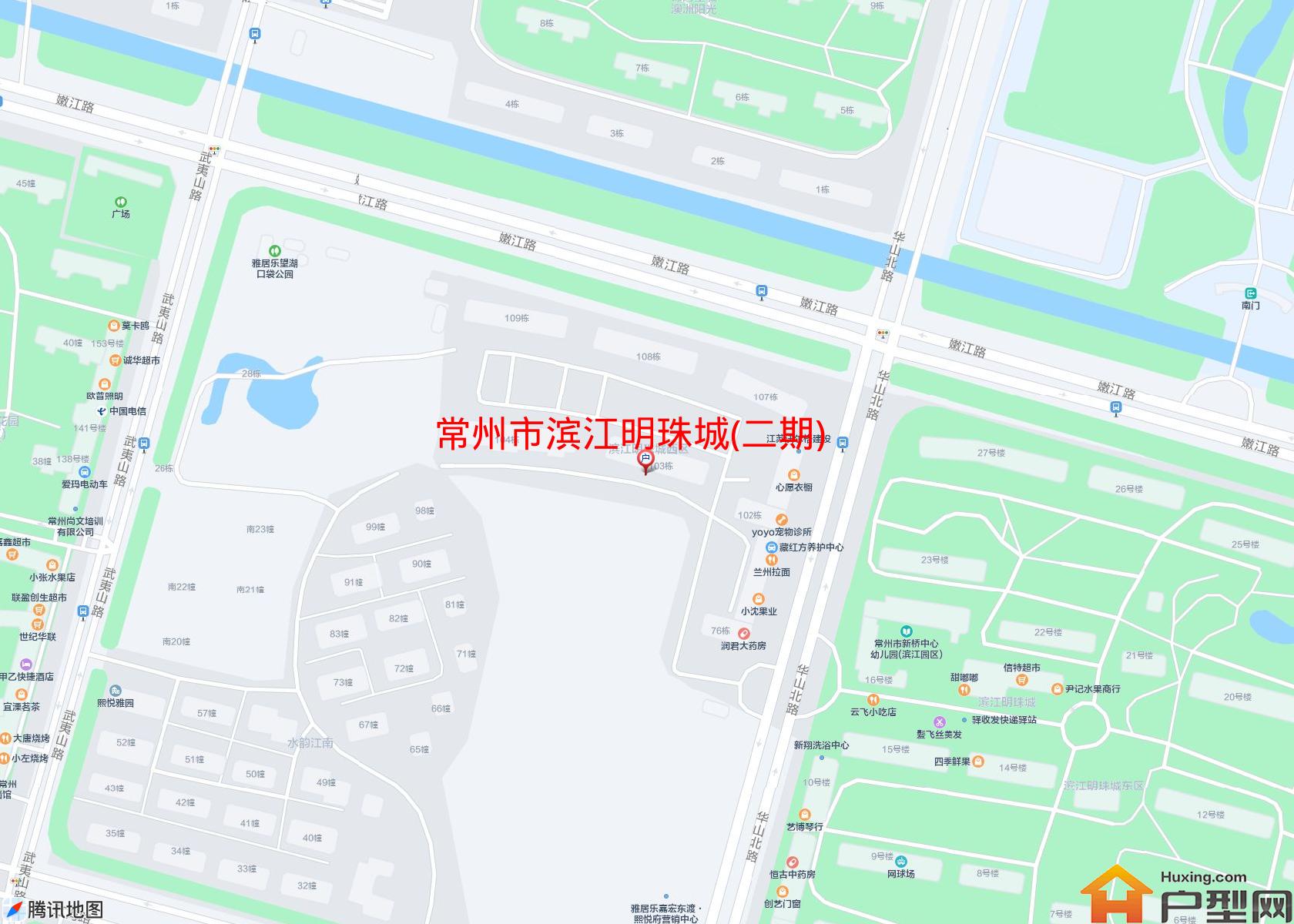 滨江明珠城(二期)小区 - 户型网