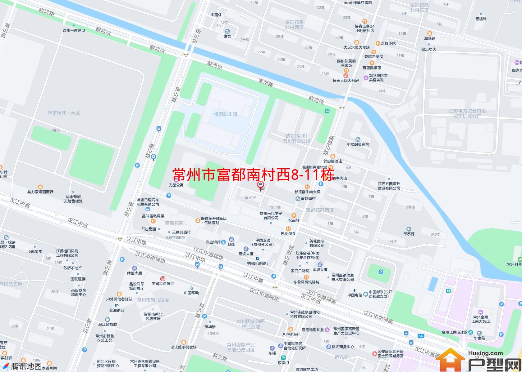 富都南村西8-11栋小区 - 户型网