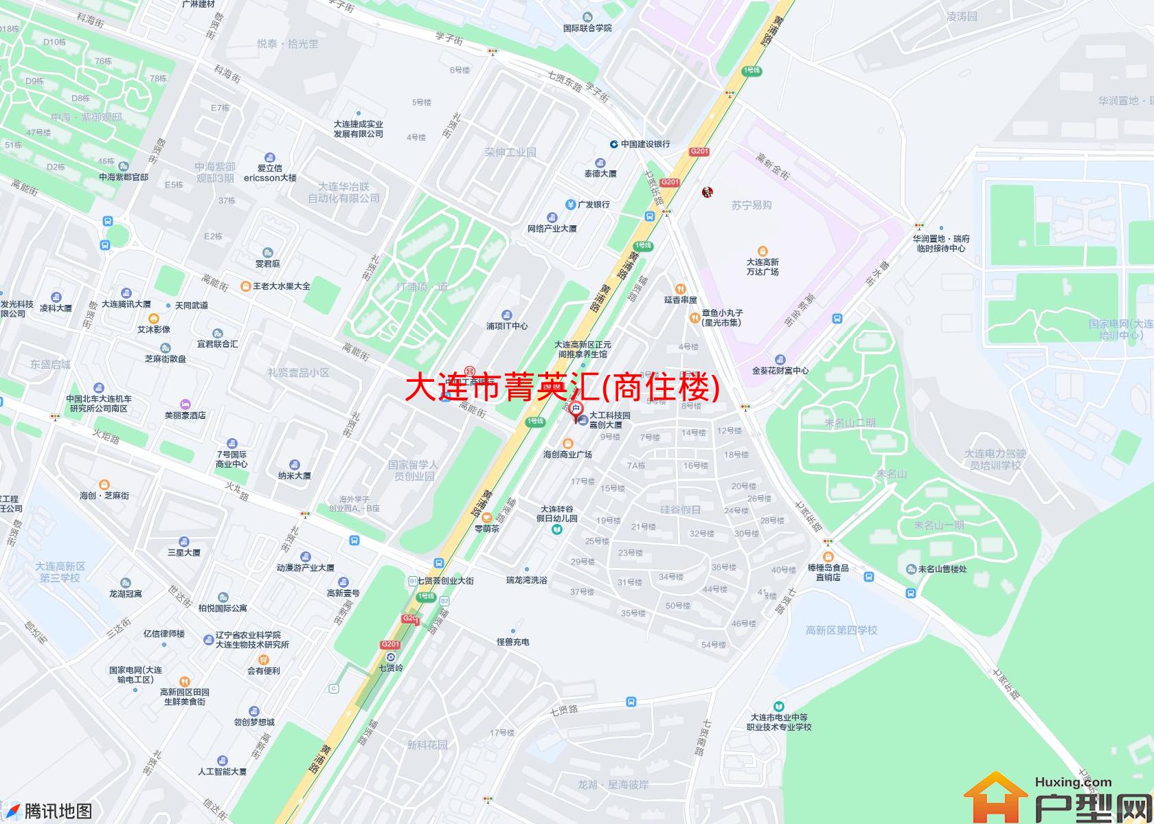 菁英汇(商住楼)小区 - 户型网