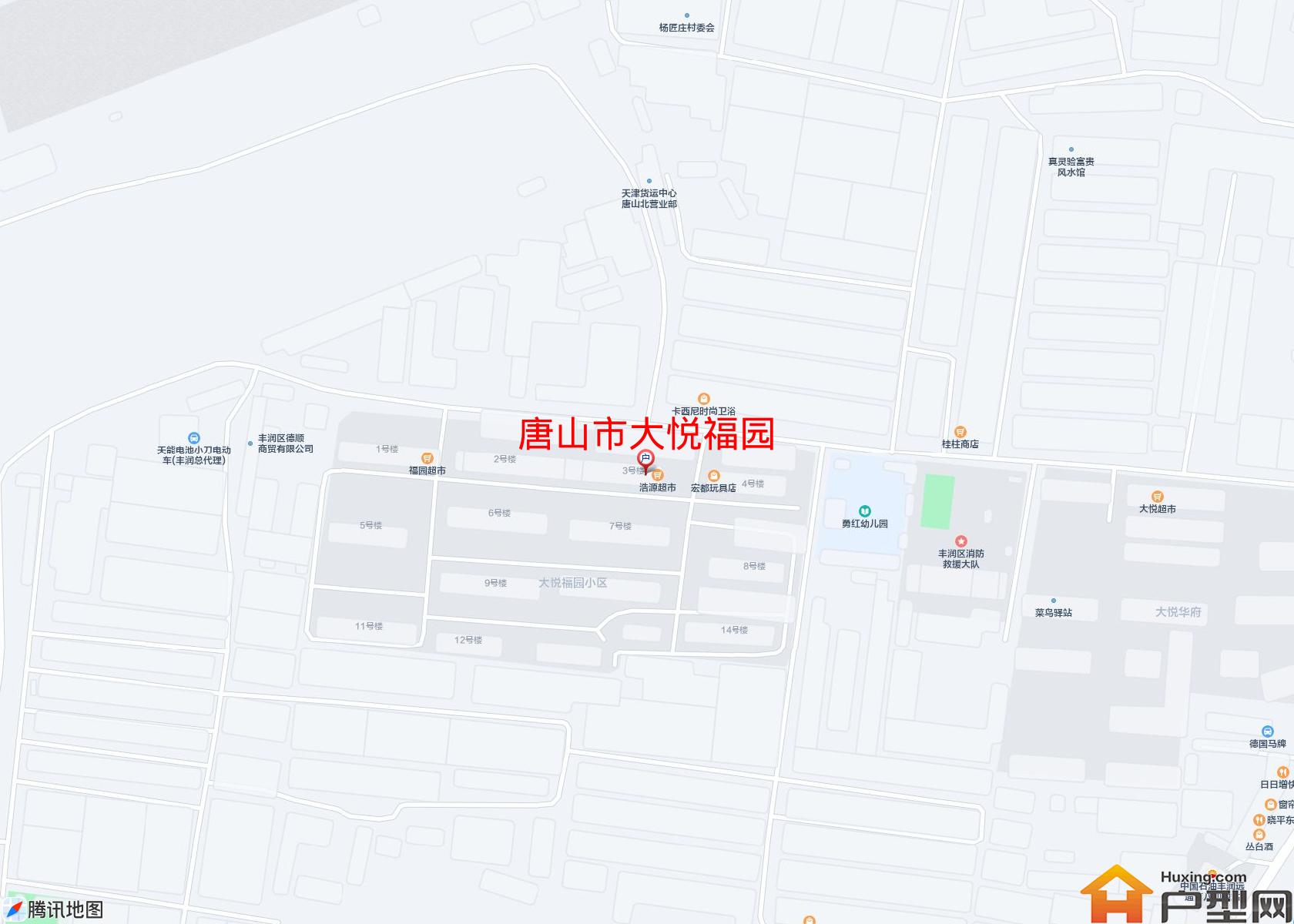 大悦福园小区 - 户型网