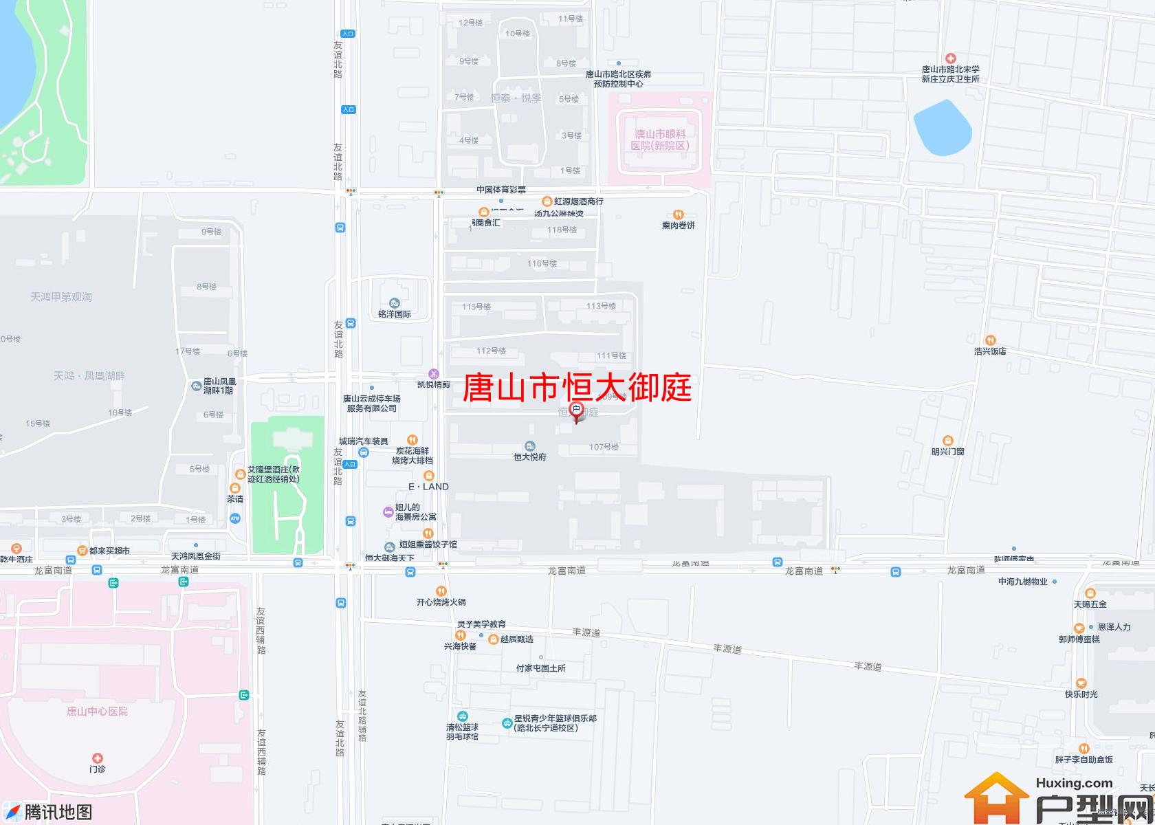 恒大御庭小区 - 户型网