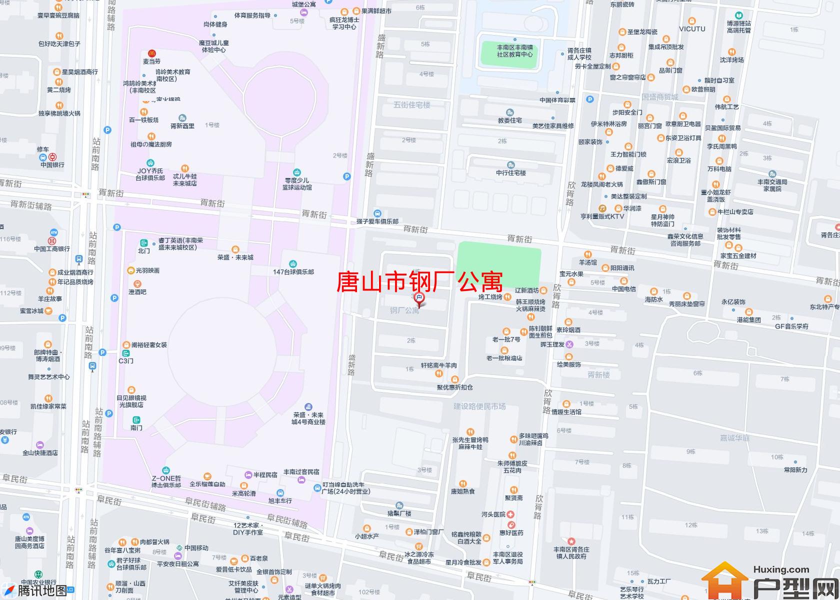 钢厂公寓小区 - 户型网