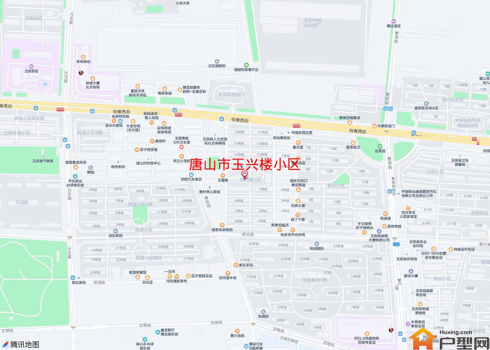 玉兴楼小区小区 - 户型网