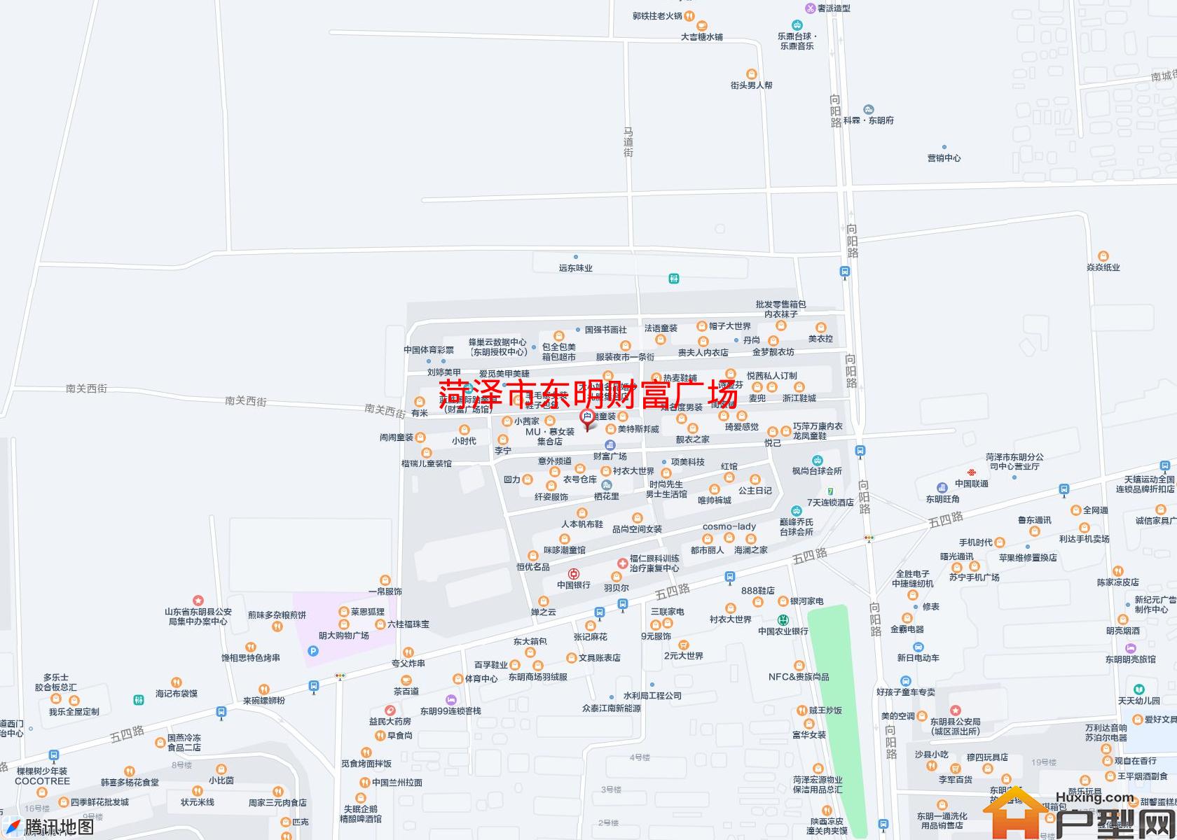 东明财富广场小区 - 户型网
