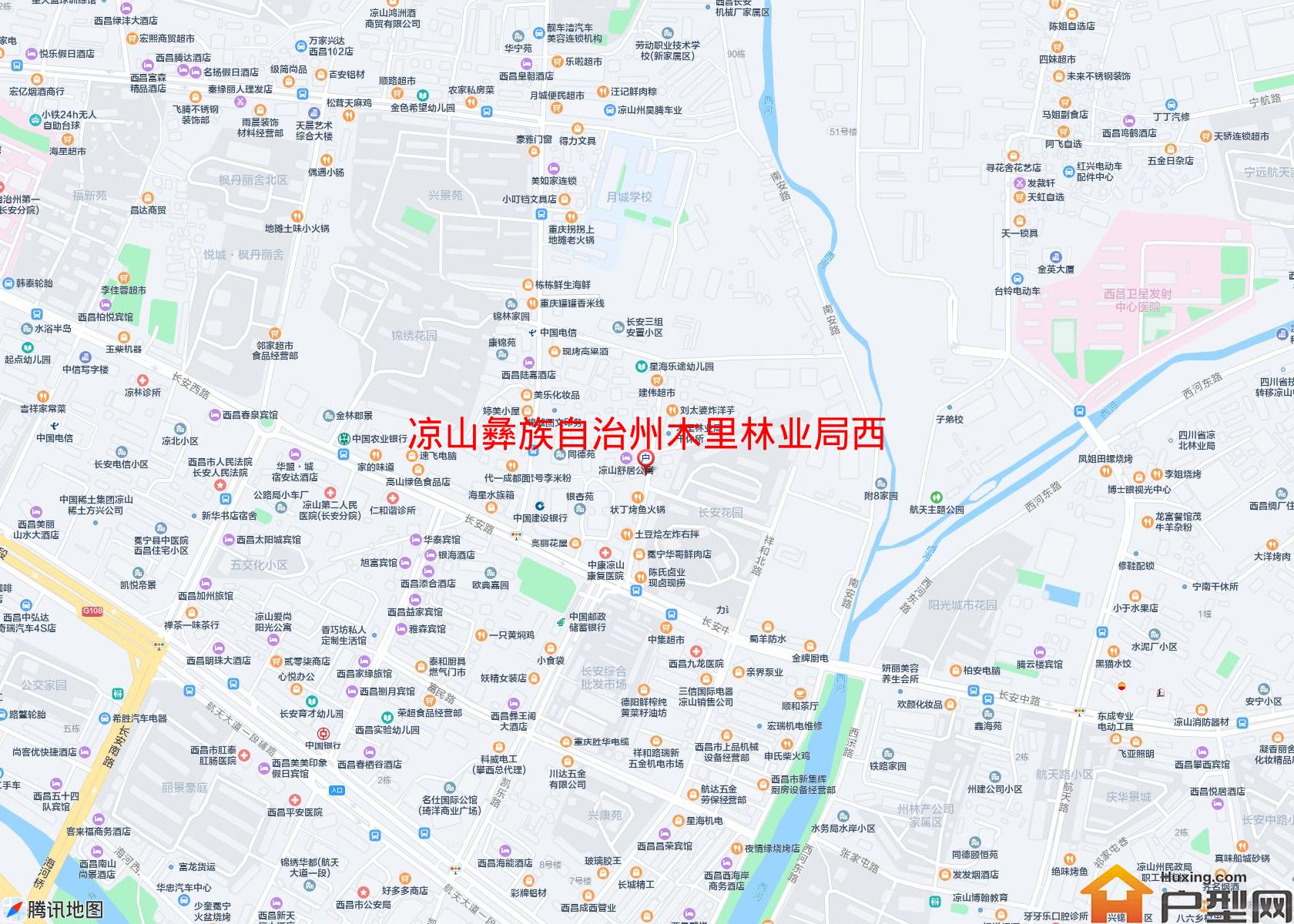 木里林业局西昌干休所(农林巷24号)小区 - 户型网