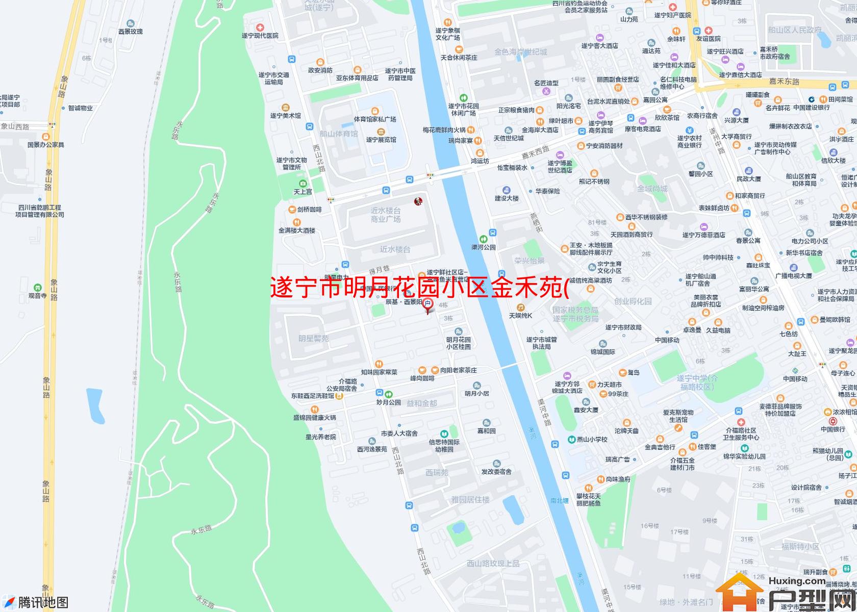 明月花园小区金禾苑(西山北路232号)小区 - 户型网