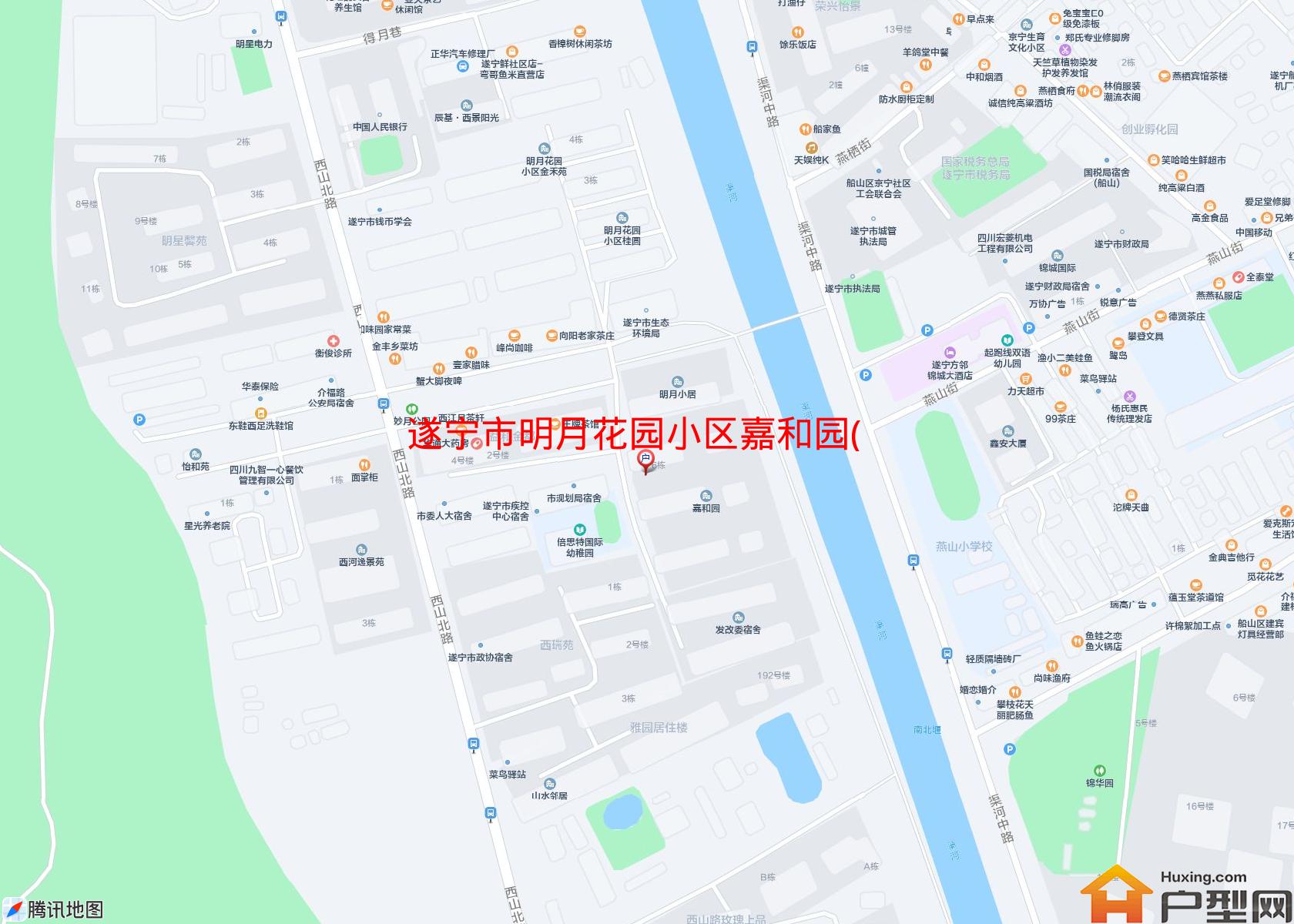 明月花园小区嘉和园(西山北路198号)小区 - 户型网