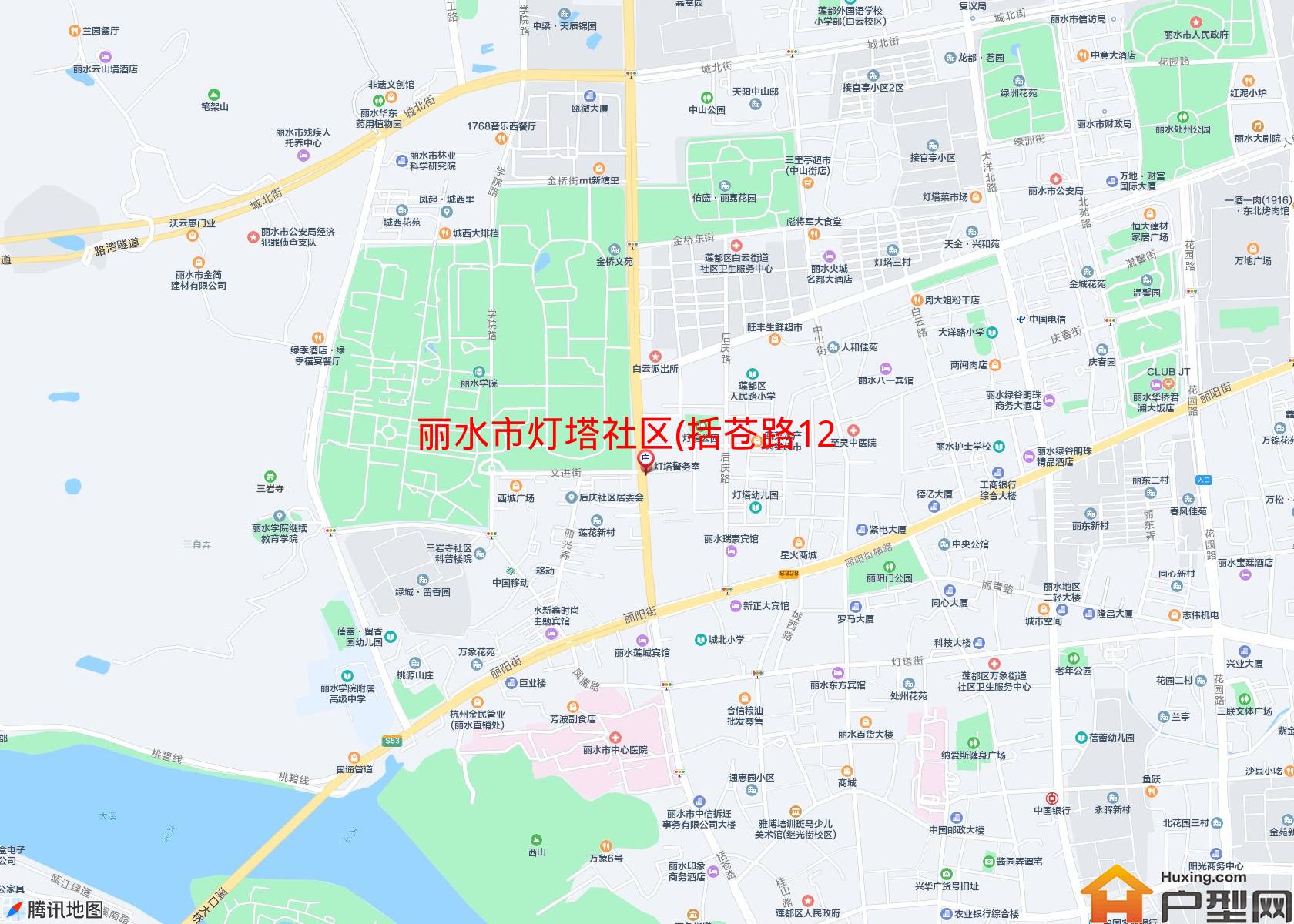 灯塔社区(括苍路128号)小区 - 户型网