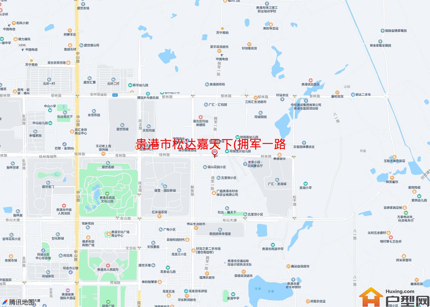 松达嘉天下(拥军一路)小区 - 户型网