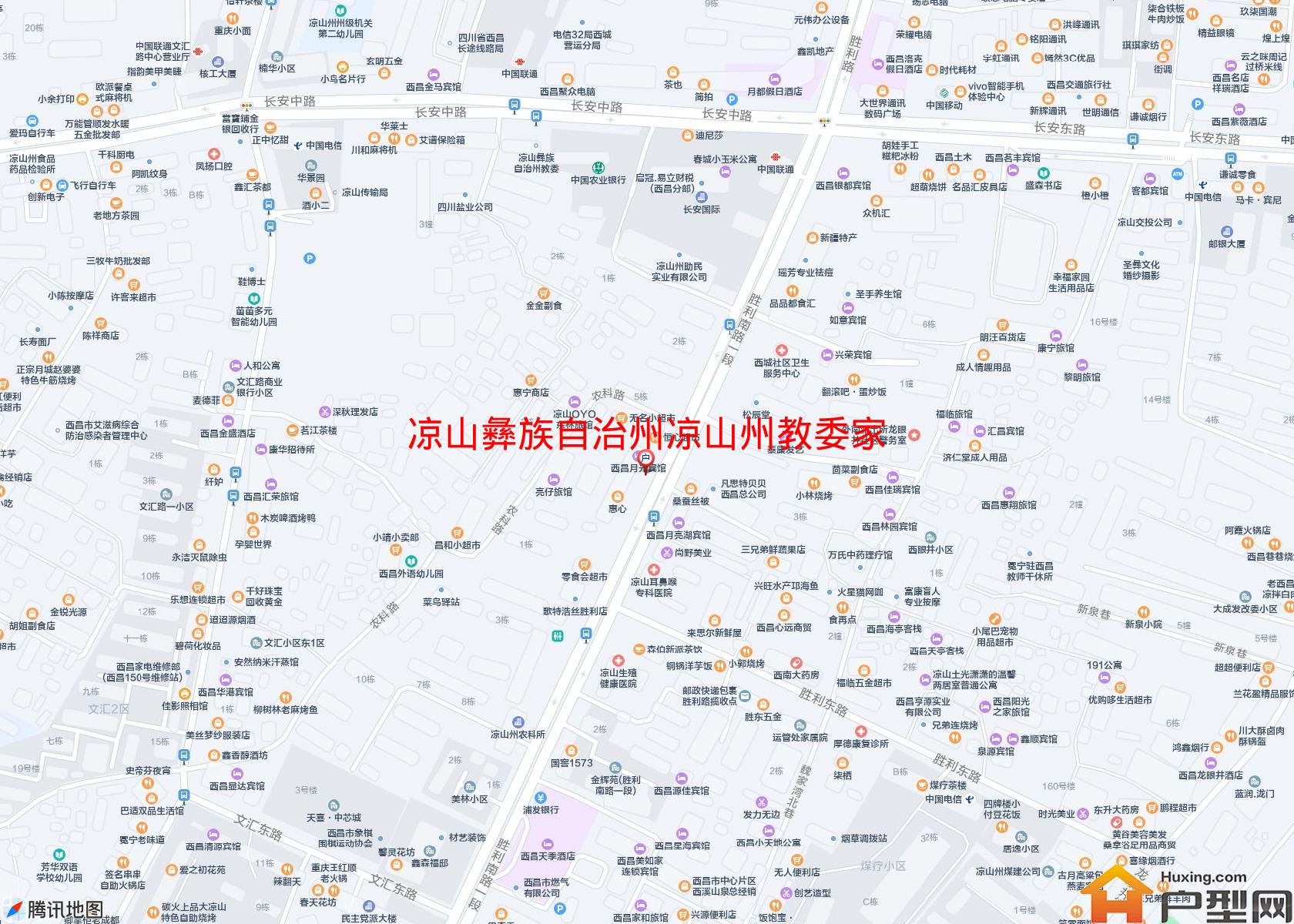 凉山州教委家属区(长安中路80号)小区 - 户型网