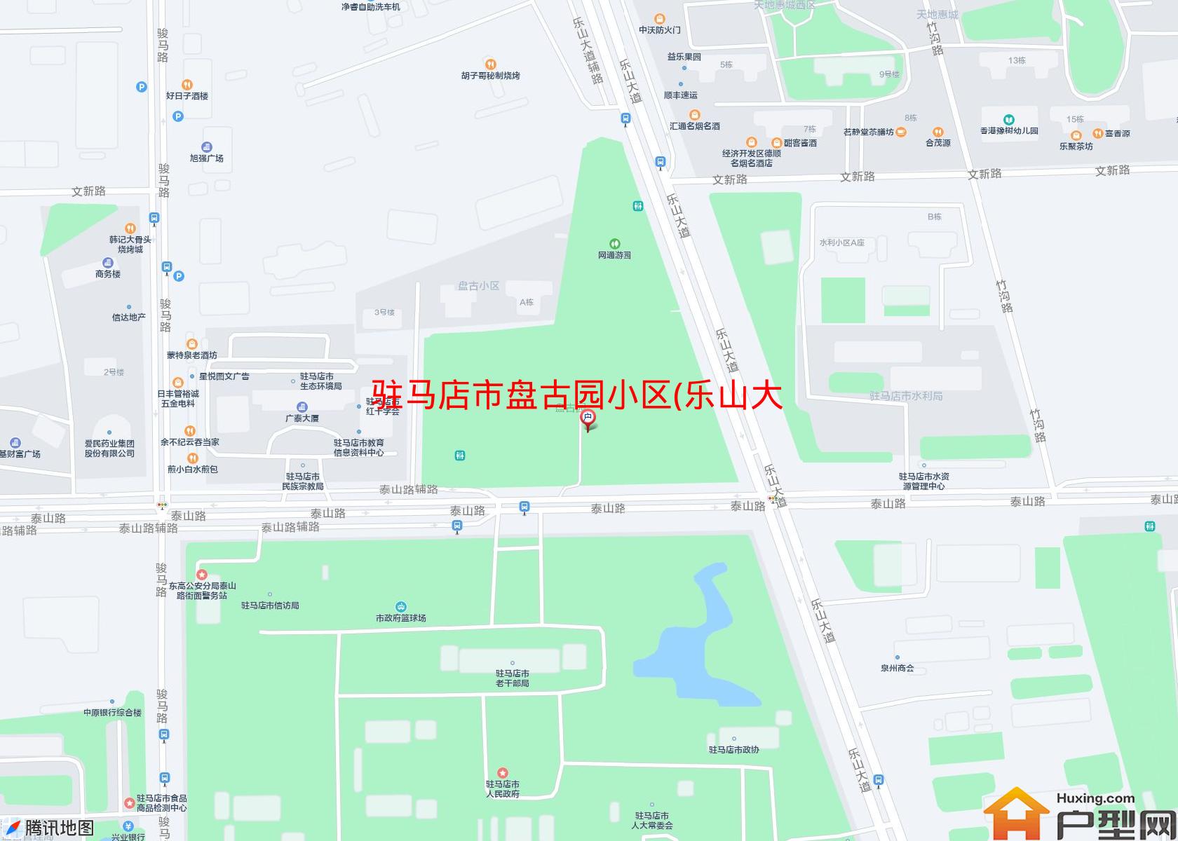 盘古园小区(乐山大道)小区 - 户型网