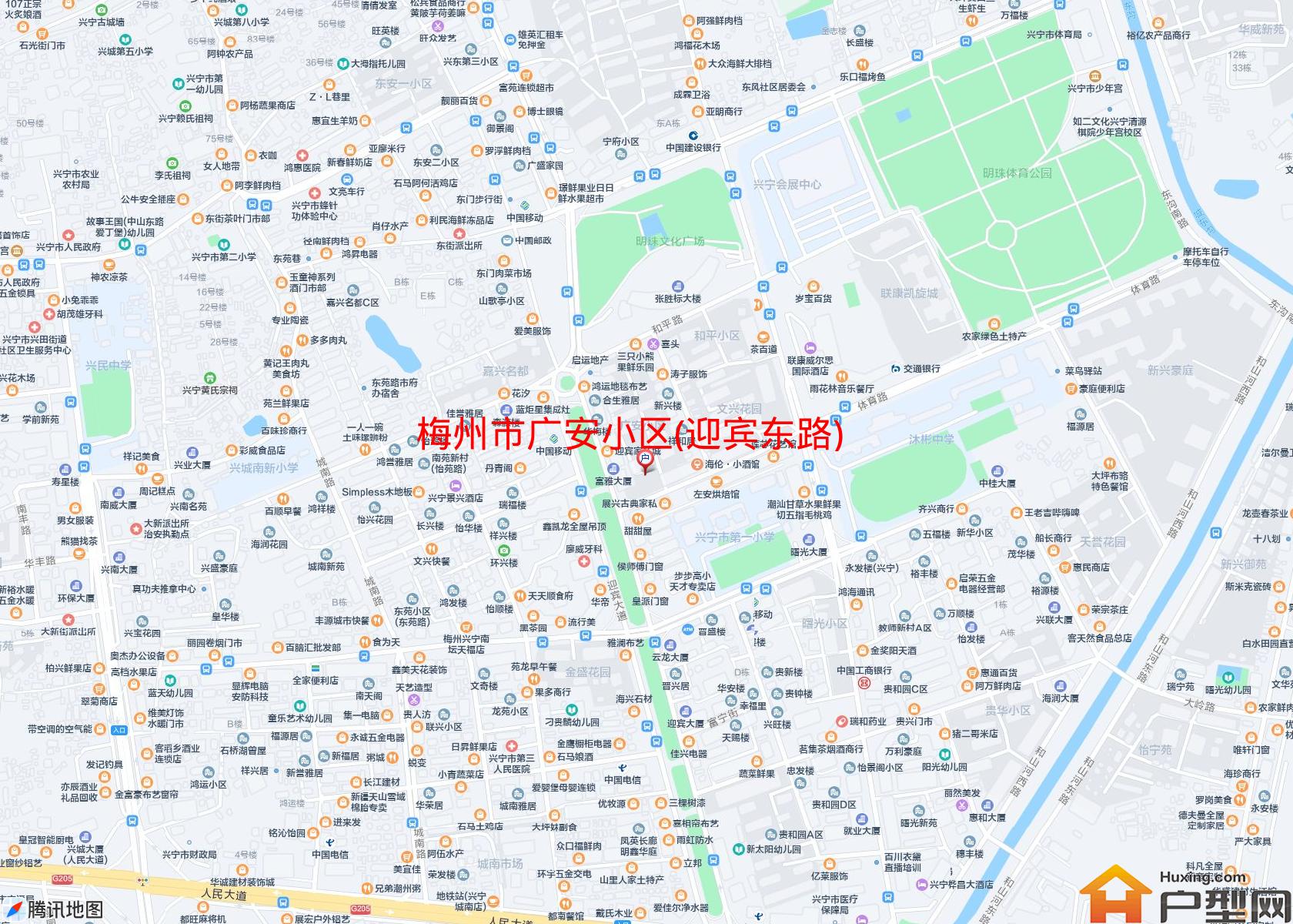 广安小区(迎宾东路)小区 - 户型网