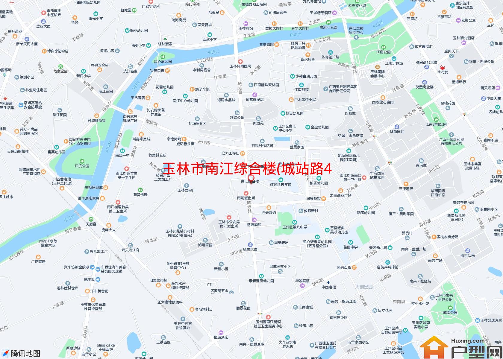 南江综合楼(城站路49号)小区 - 户型网