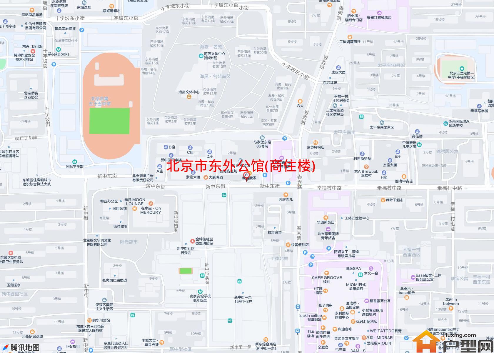 东外公馆(商住楼)小区 - 户型网