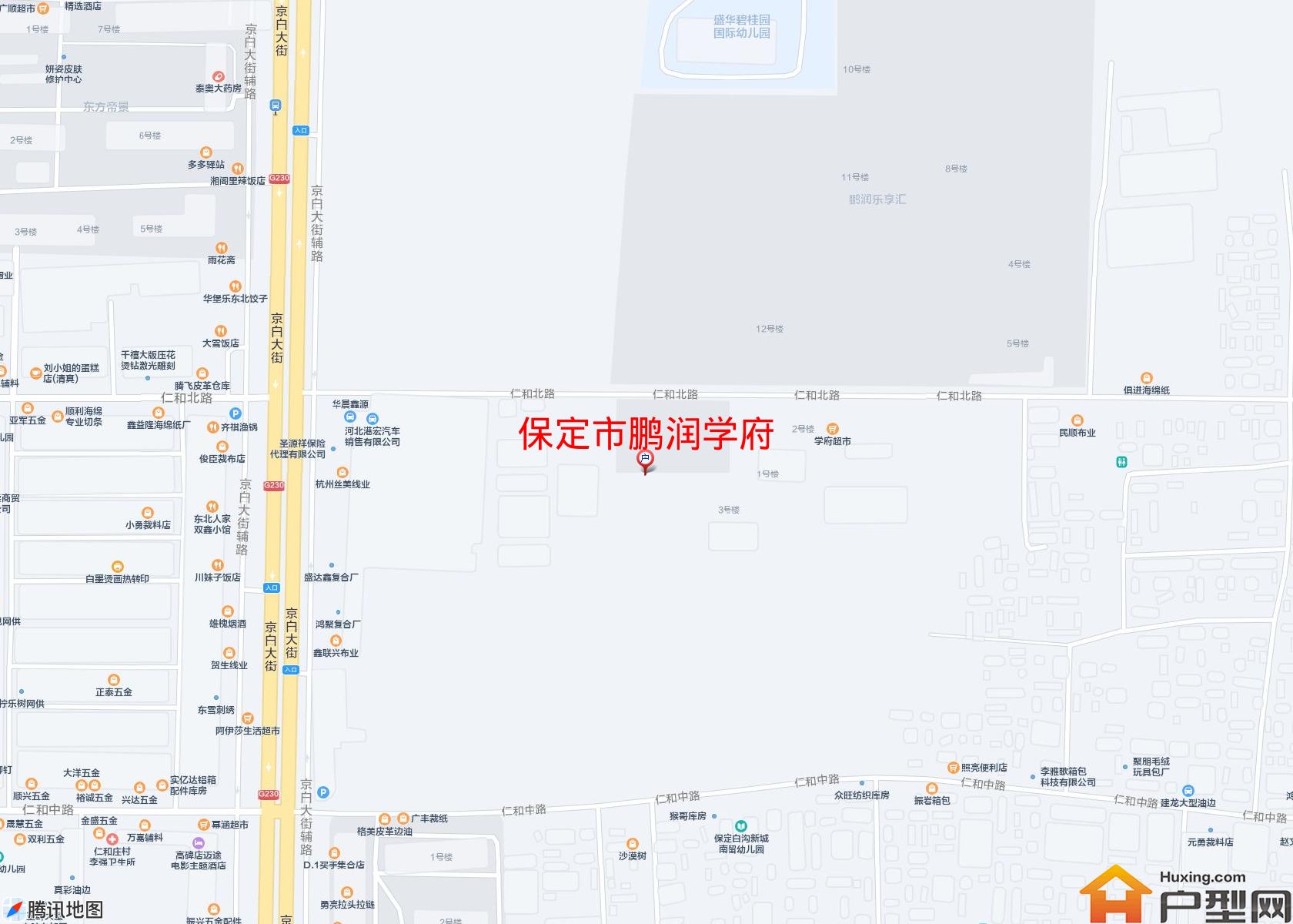 鹏润学府小区 - 户型网