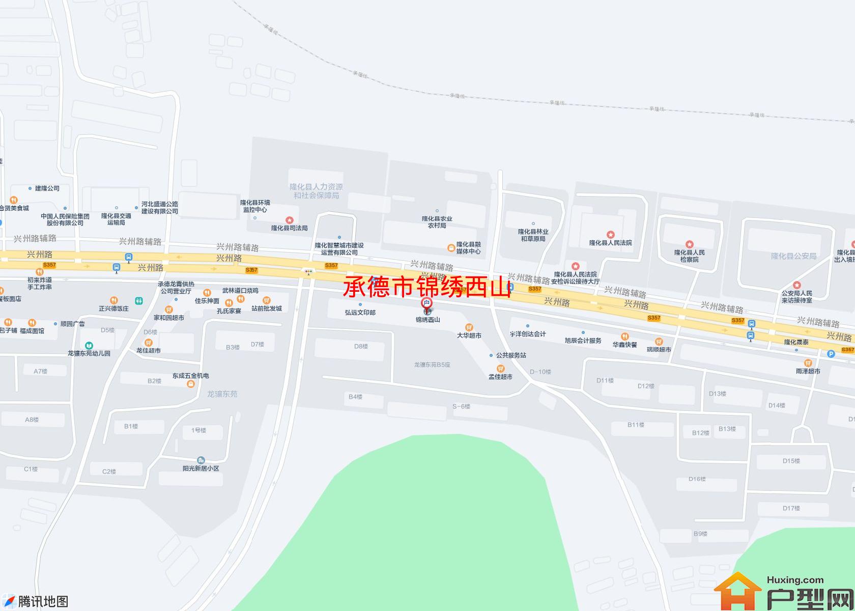 锦绣西山小区 - 户型网