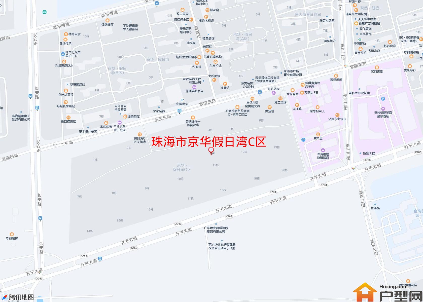 京华假日湾C区小区 - 户型网