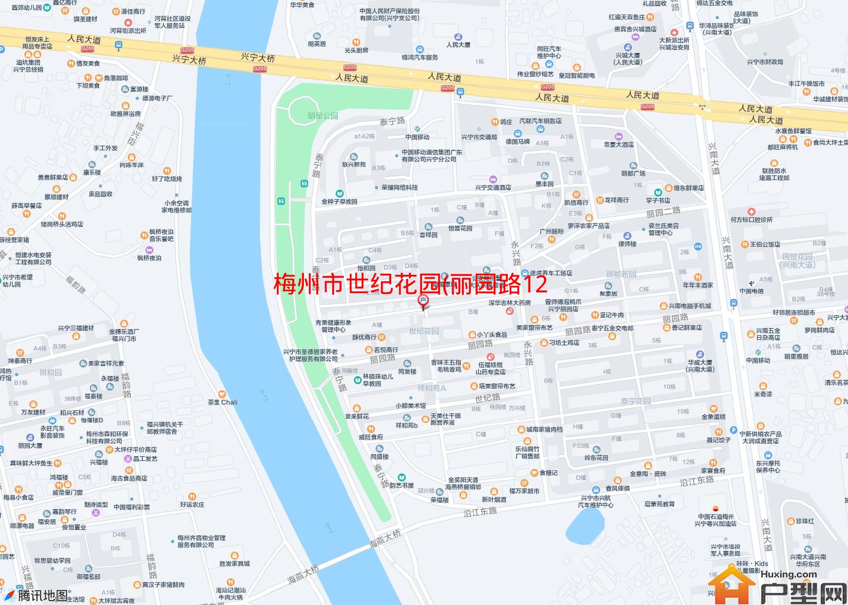 世纪花园(丽园路120号)小区 - 户型网