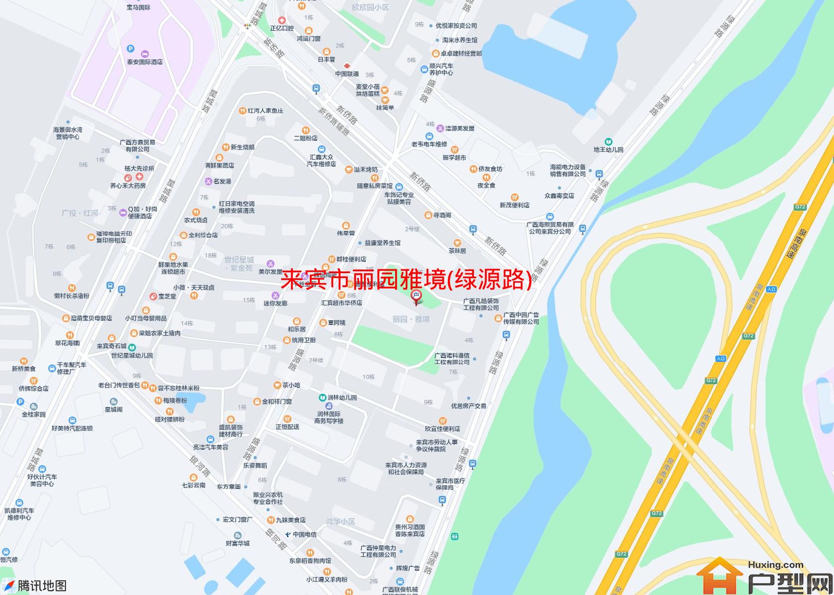 丽园雅境(绿源路)小区 - 户型网