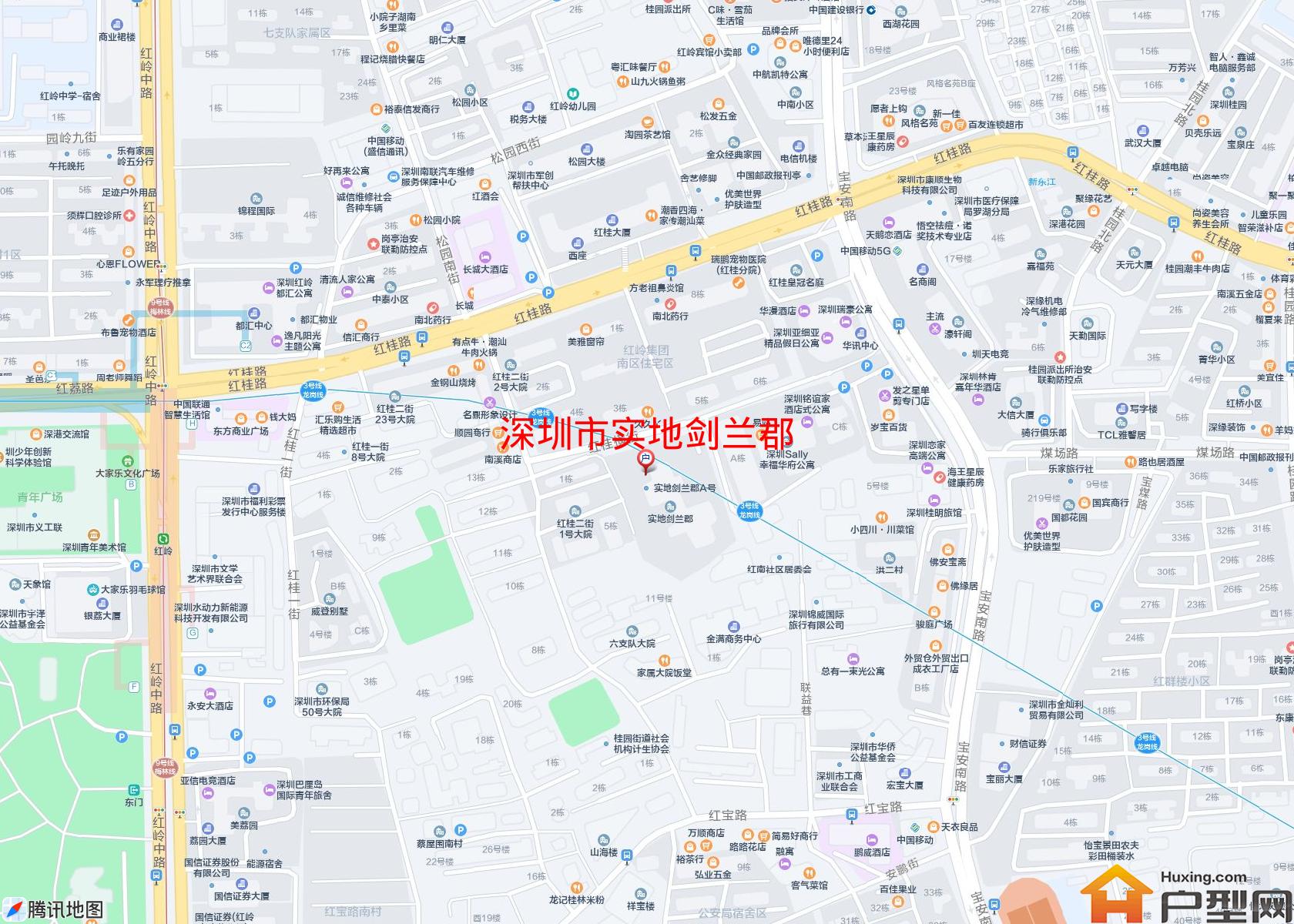 实地剑兰郡小区 - 户型网