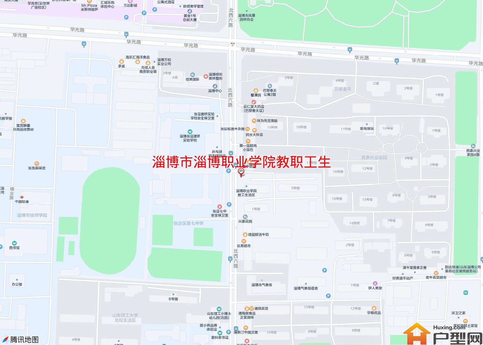 淄博职业学院教职工生活区小区 - 户型网