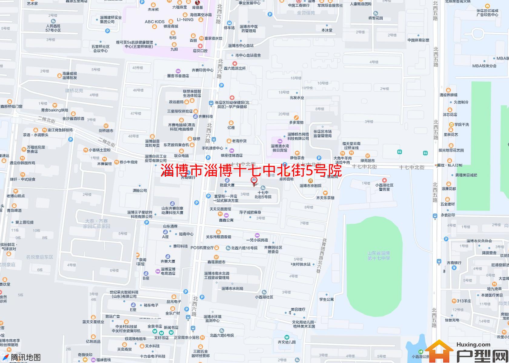 淄博十七中北街5号院小区 - 户型网
