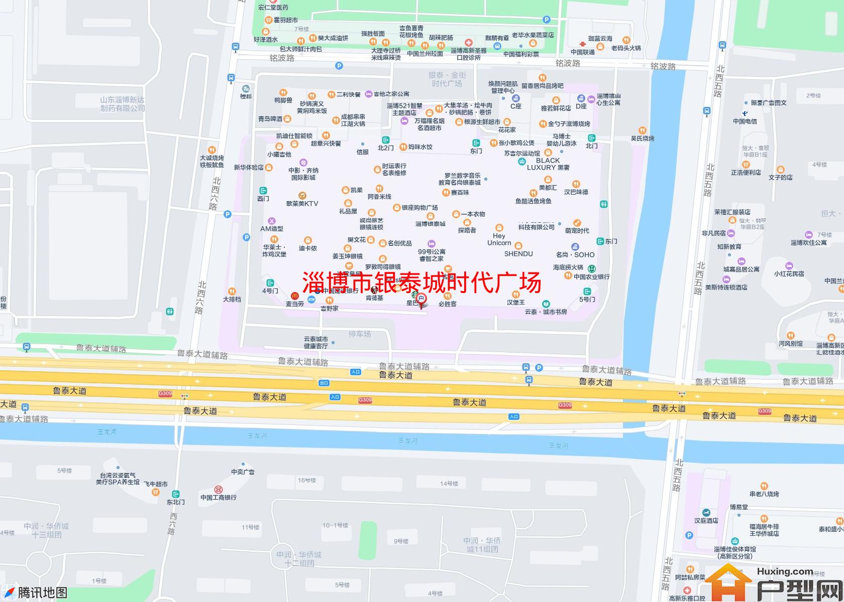 银泰城时代广场小区 - 户型网