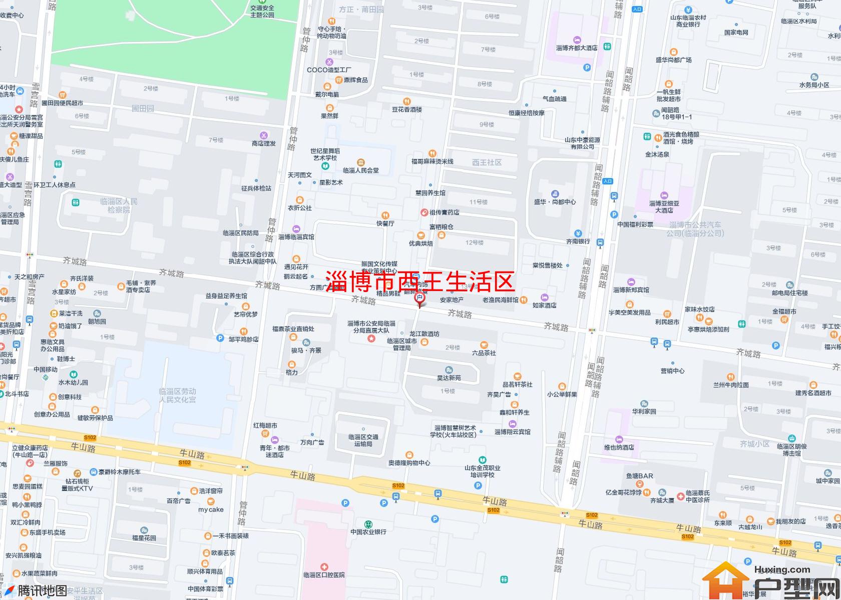 西王生活区小区 - 户型网
