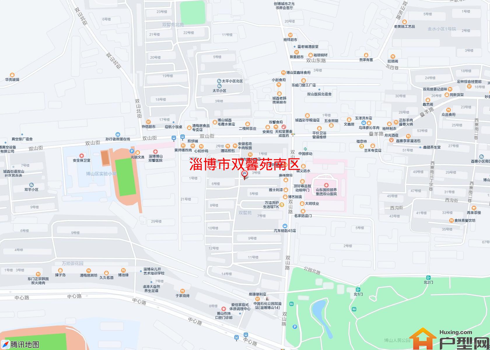 双馨苑南区小区 - 户型网
