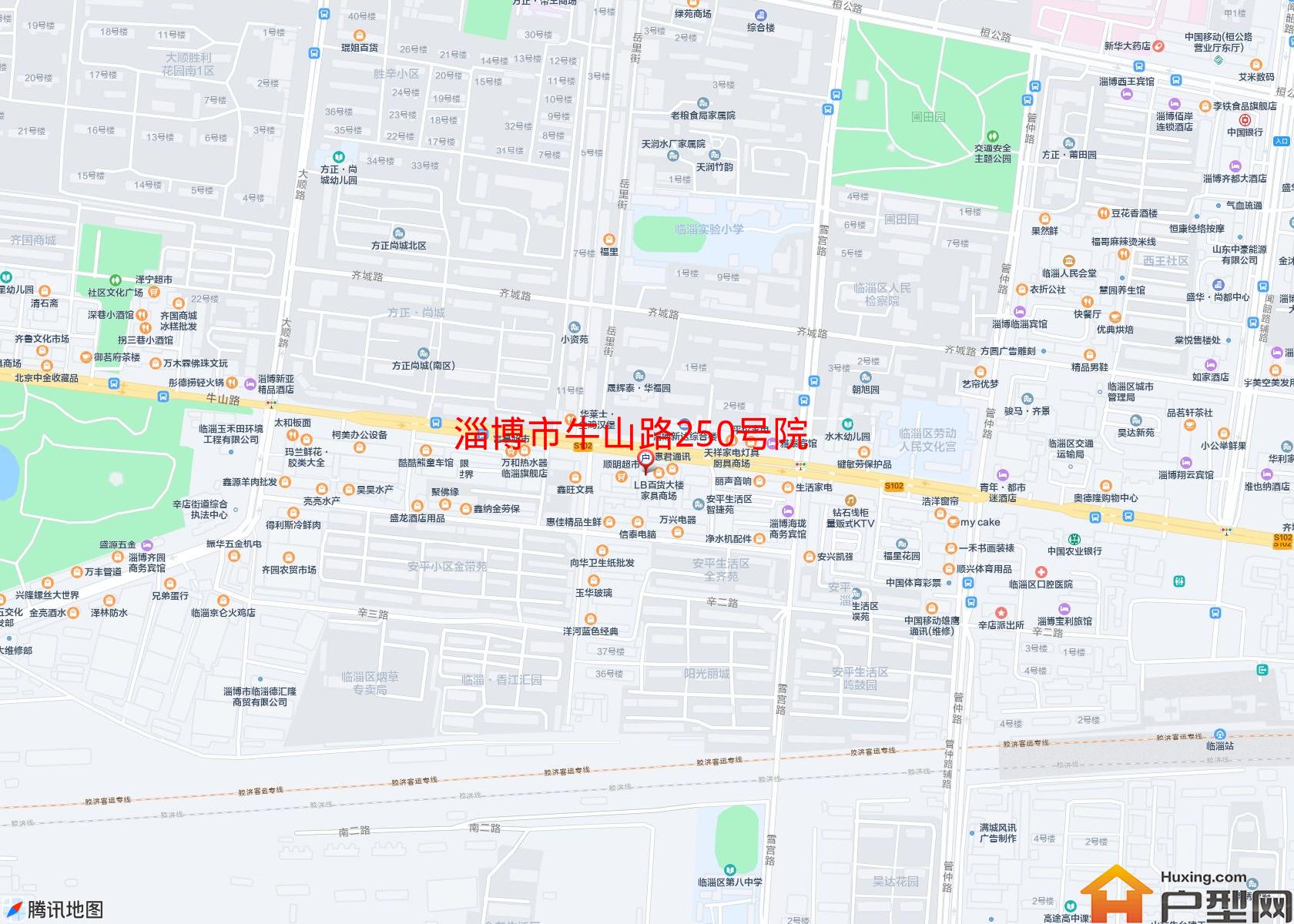 牛山路250号院小区 - 户型网