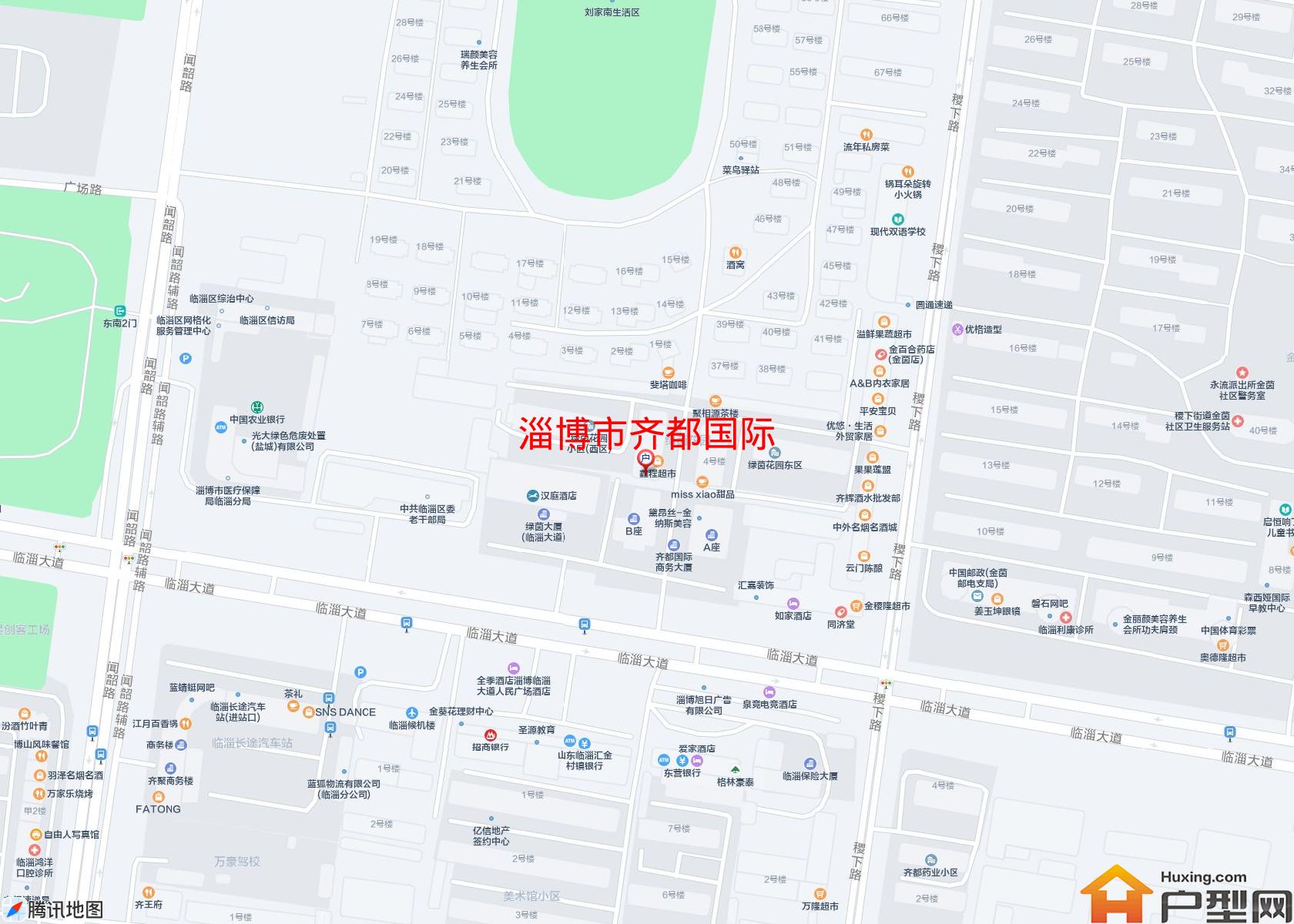 齐都国际小区 - 户型网