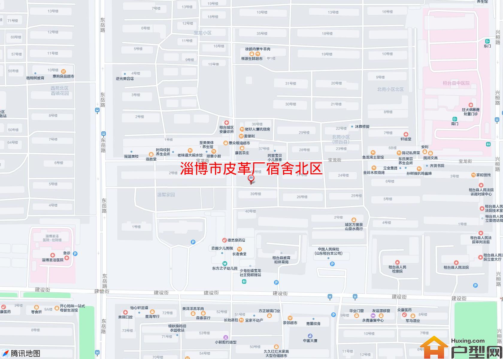 皮革厂宿舍北区小区 - 户型网