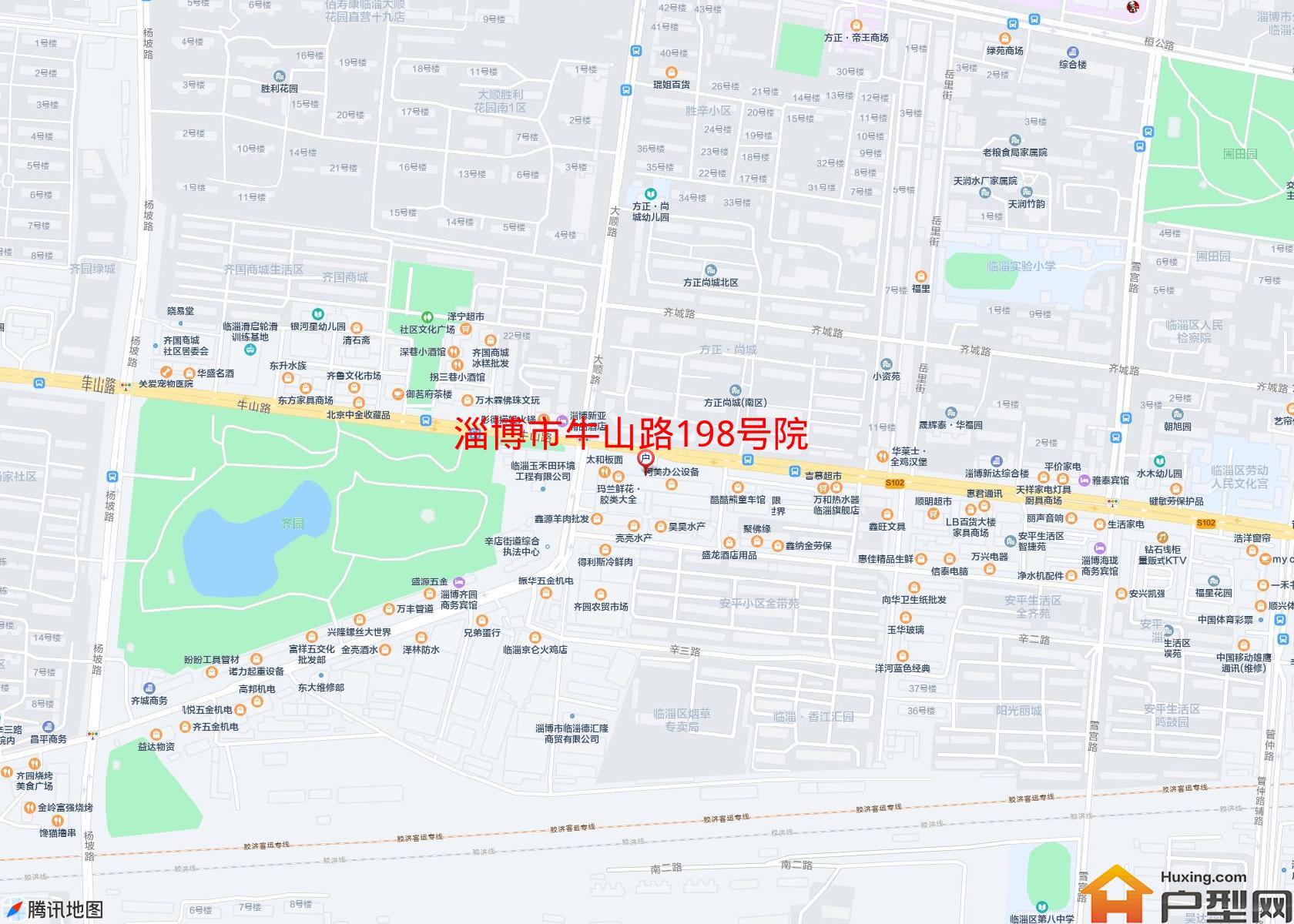 牛山路198号院小区 - 户型网