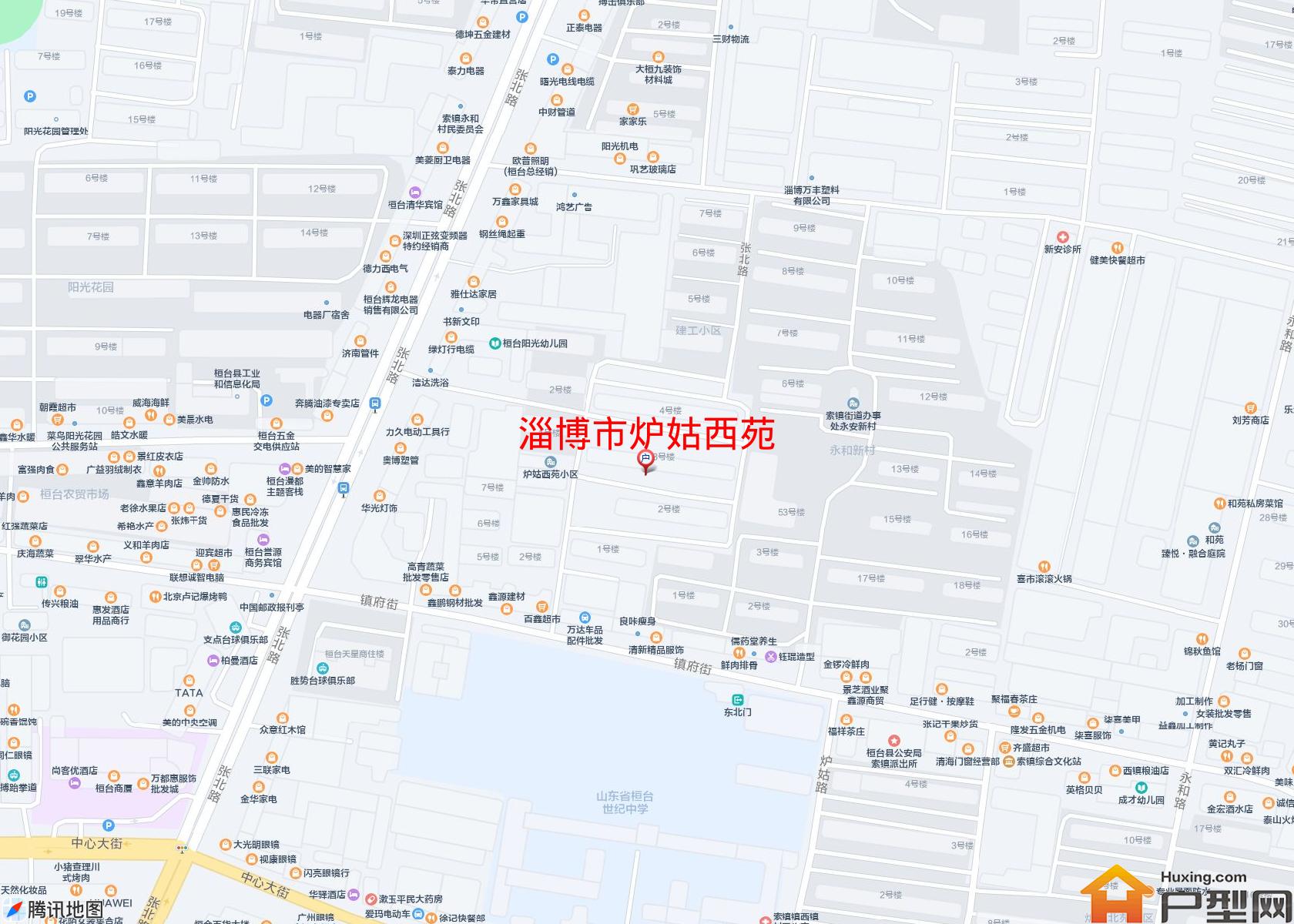 炉姑西苑小区 - 户型网