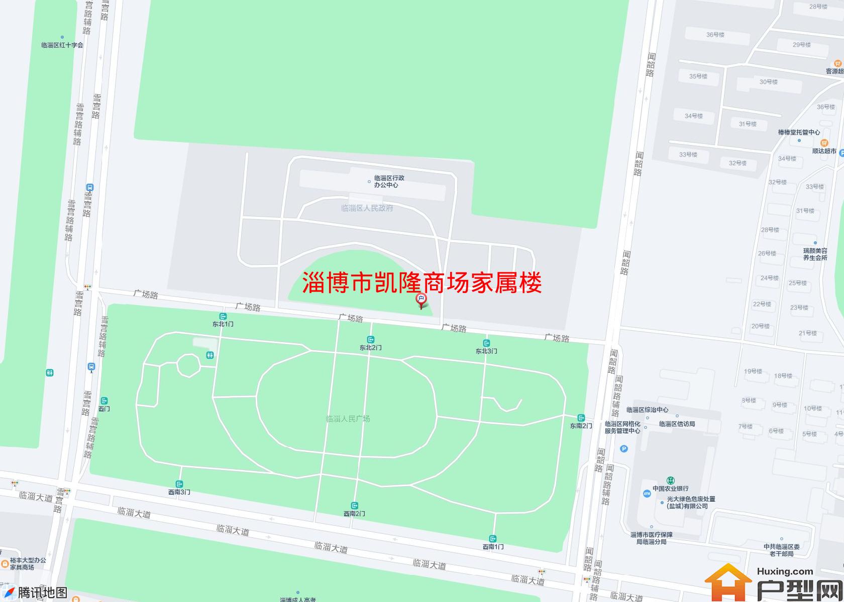 凯隆商场家属楼小区 - 户型网
