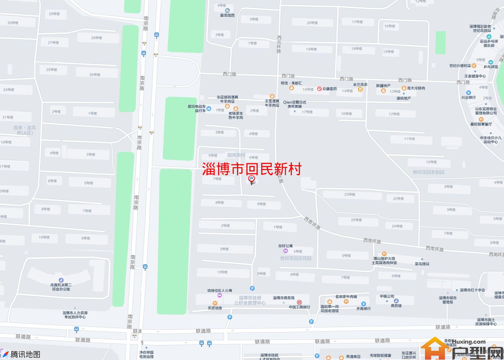 回民新村小区 - 户型网