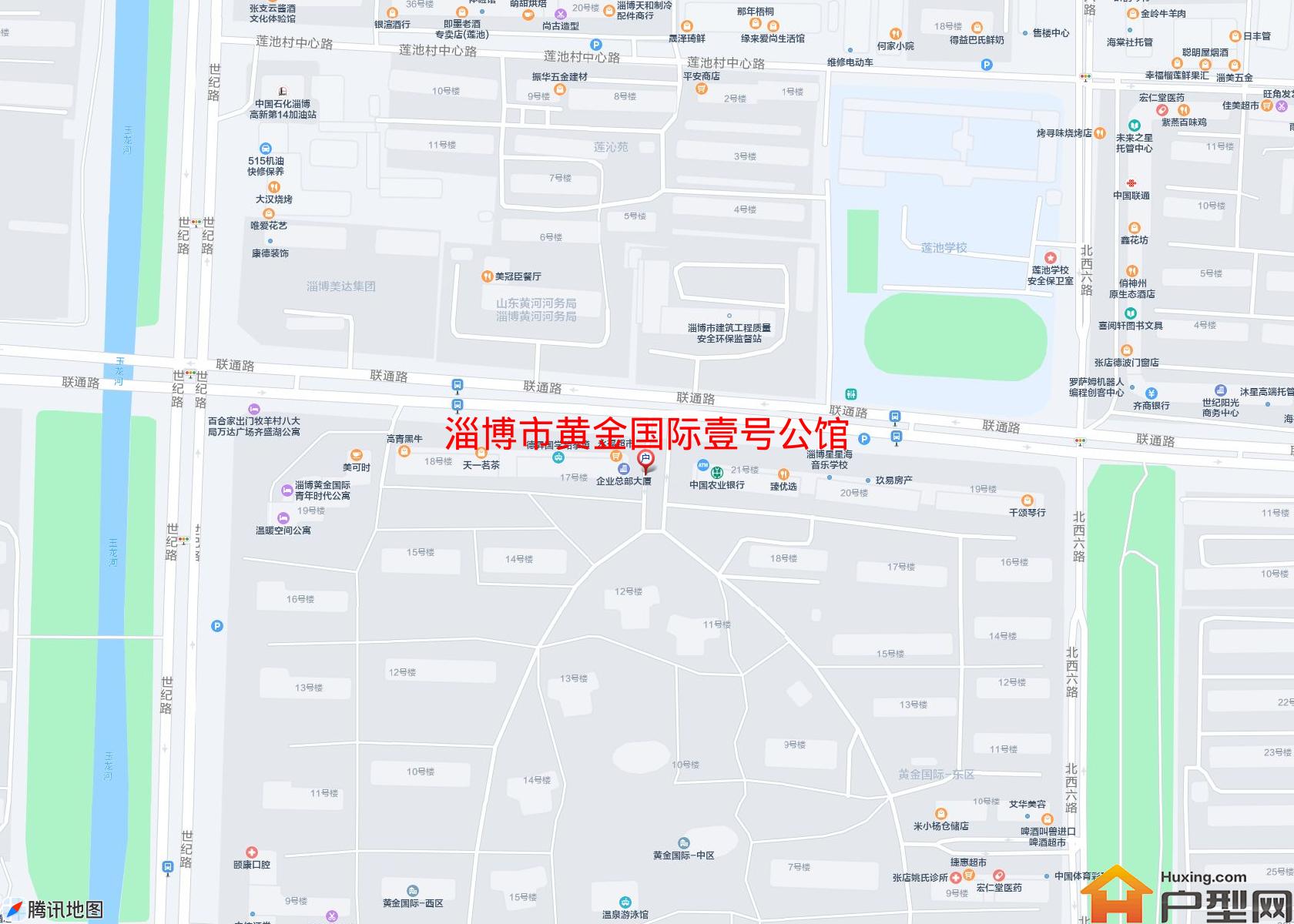 黄金国际壹号公馆小区 - 户型网