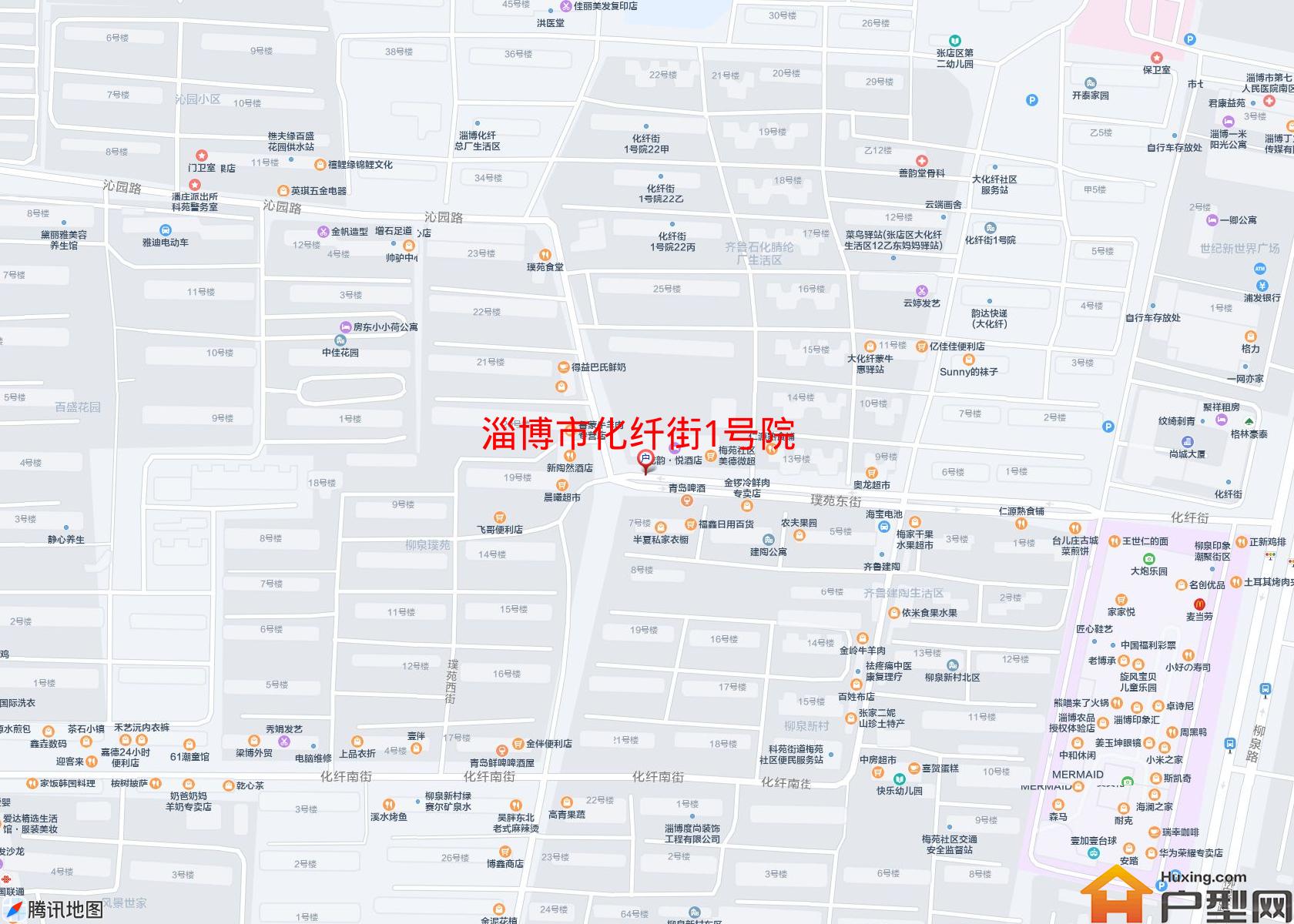 化纤街1号院小区 - 户型网