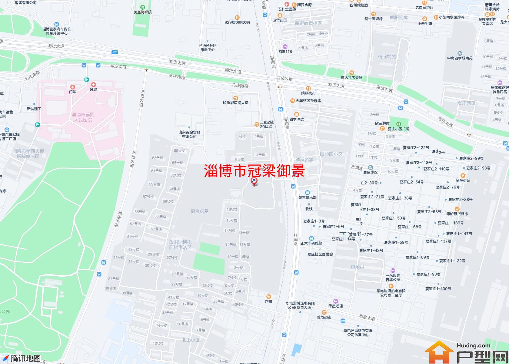 冠梁御景小区 - 户型网