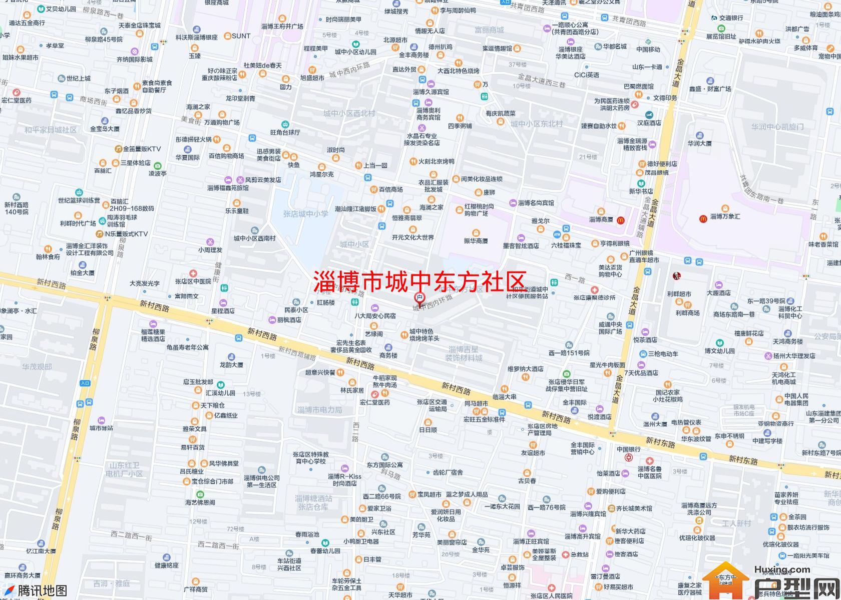 城中东方社区小区 - 户型网