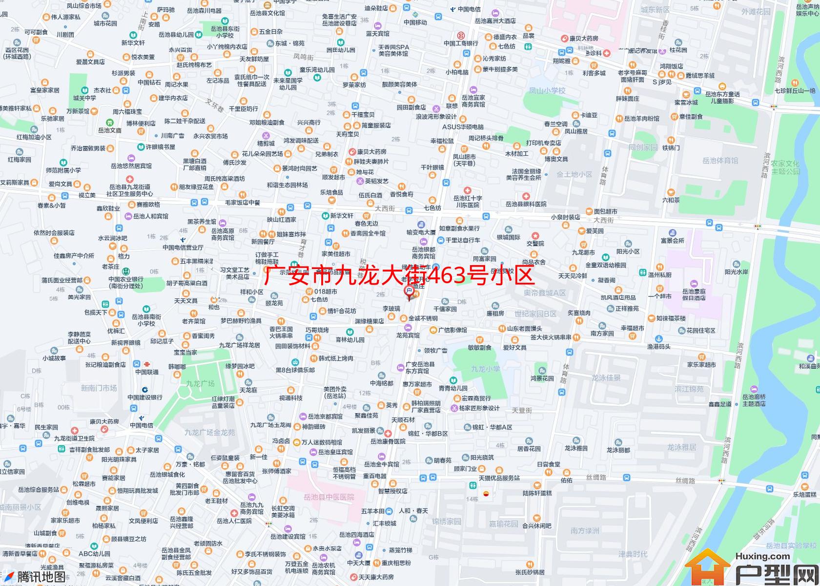 九龙大街463号小区小区 - 户型网
