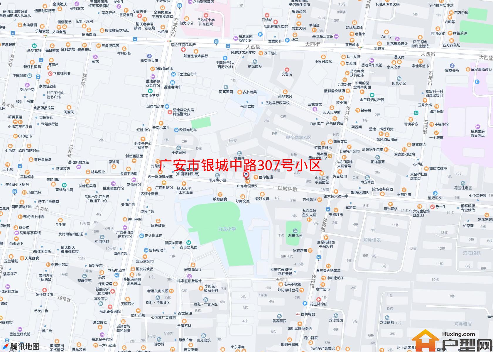 银城中路307号小区小区 - 户型网