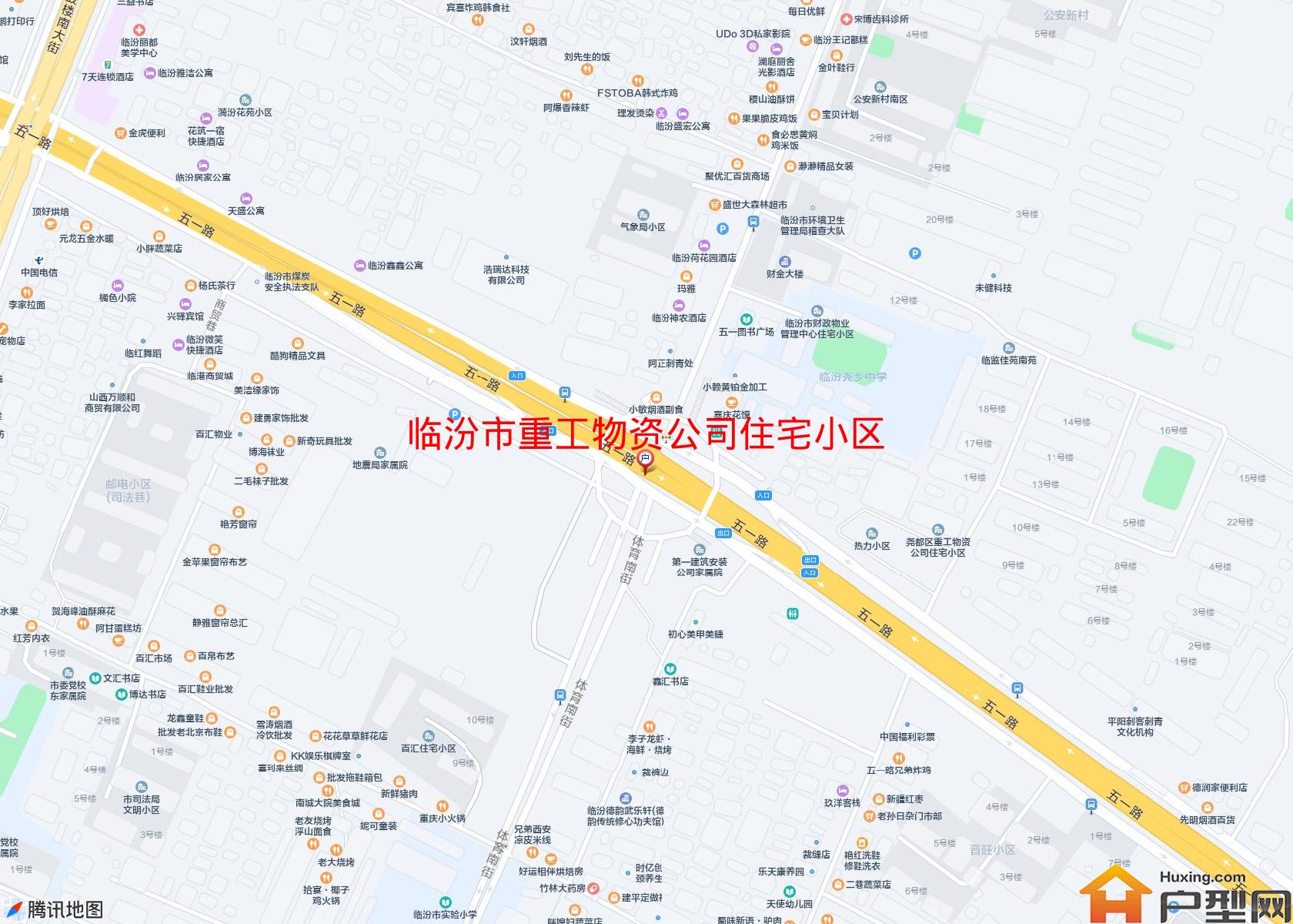 重工物资公司住宅小区(五一路)小区 - 户型网