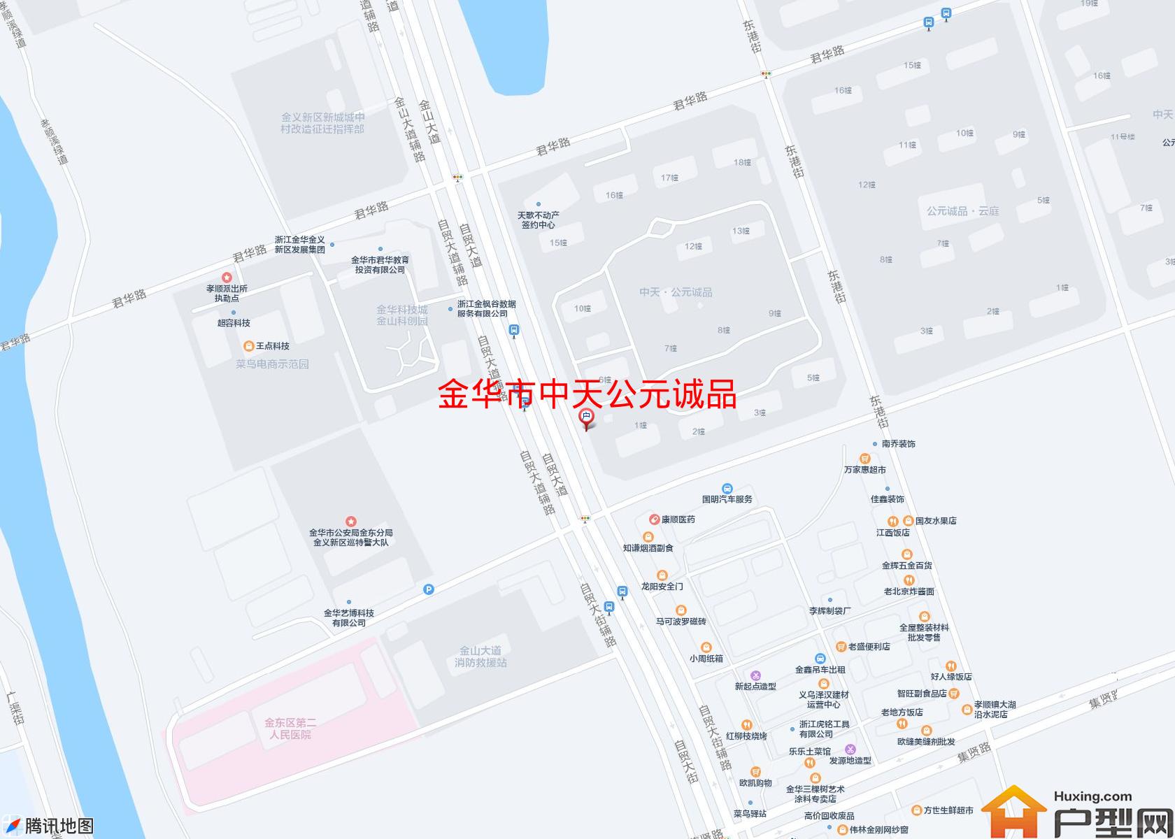 中天公元诚品小区 - 户型网