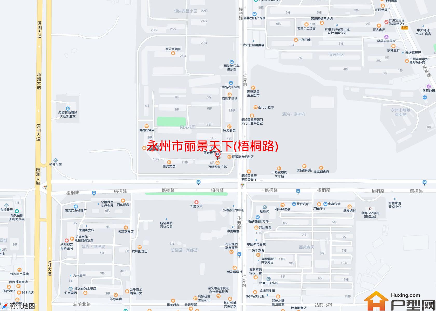 丽景天下(梧桐路)小区 - 户型网