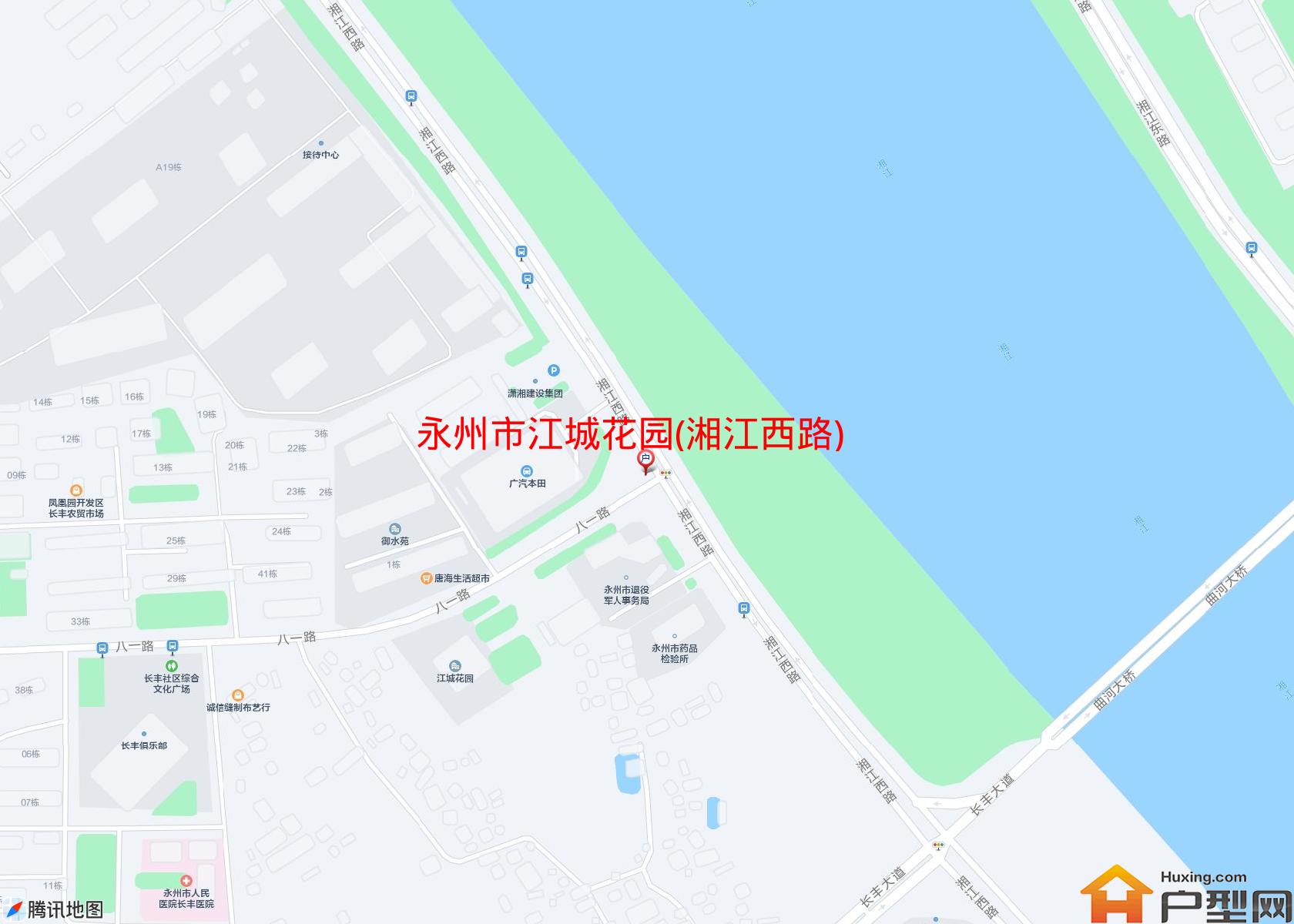 江城花园(湘江西路)小区 - 户型网